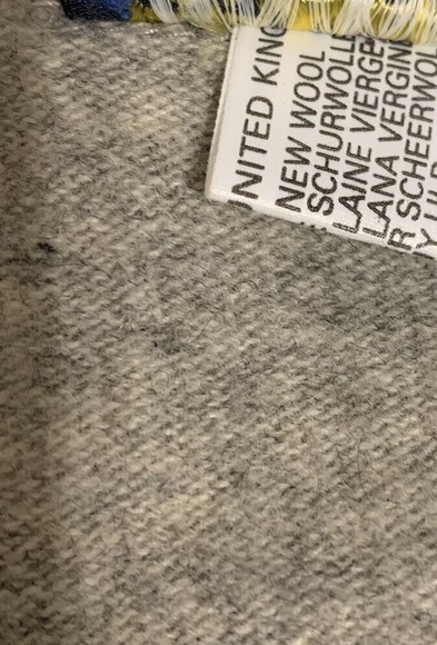 Vintage Gleneagles Of Scotland Women’s Wool Sweater Cardigan Gray Medium No Tag - Picture 8 of 8